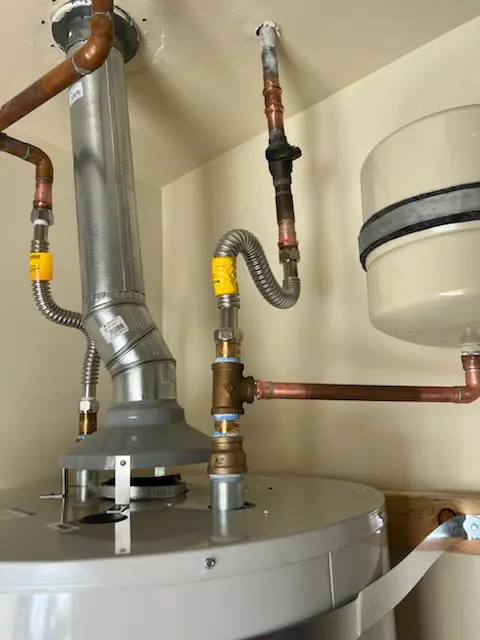 Water heater installation and plumbing repair in Greenville